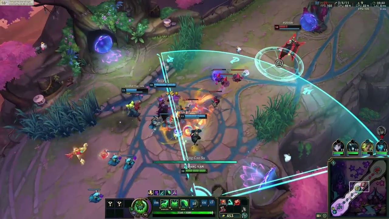 Aram Mayhem Zac siêu nhây còn có lõi mạnh nhất cho tank