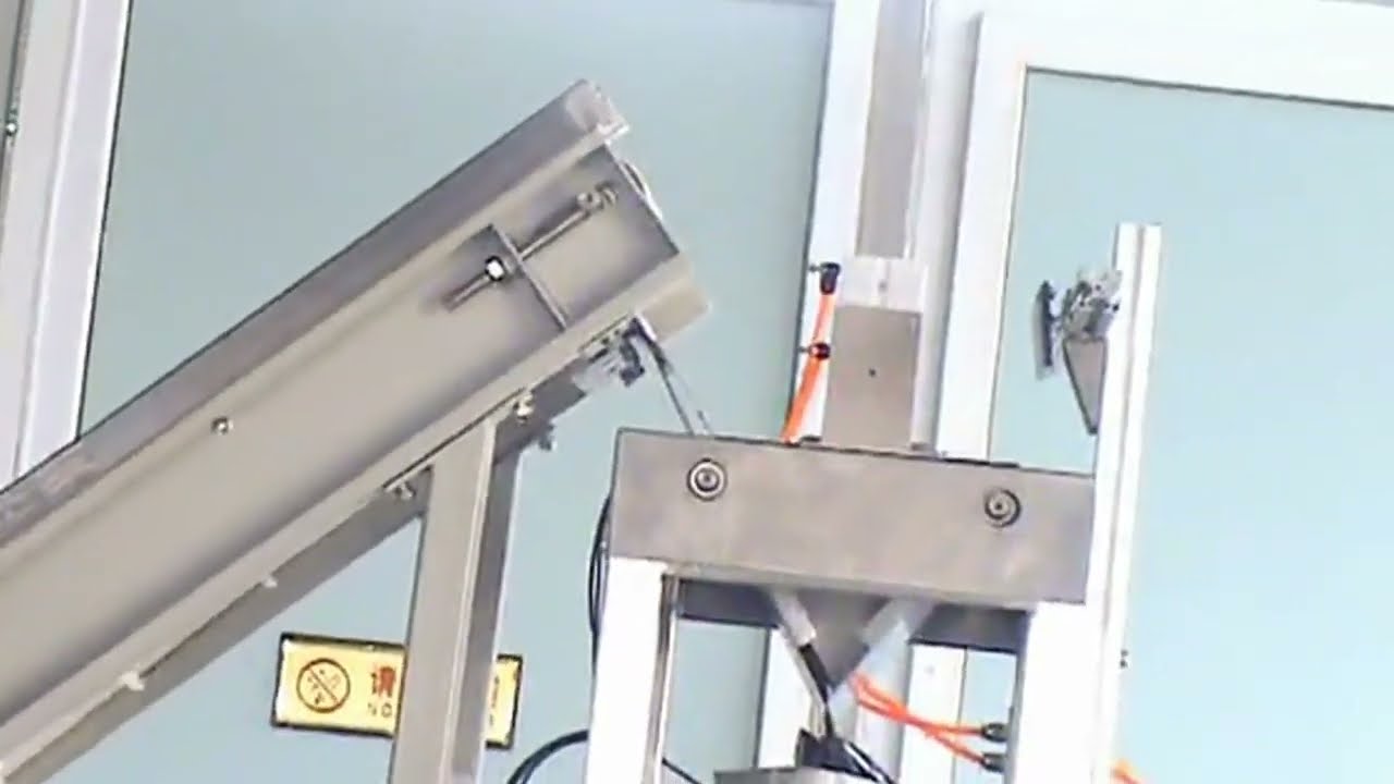 Granules small bags packaging machine integrated with big bag packing equipment