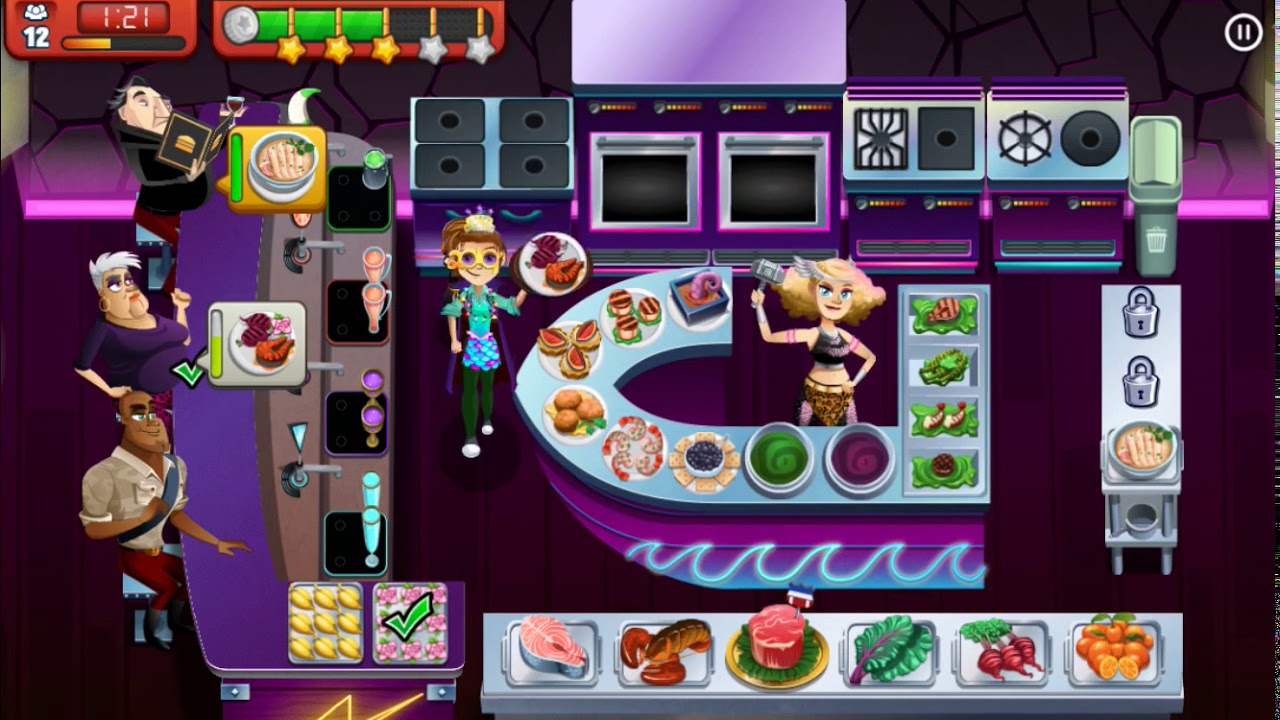 VIP VALHALLA Season4 Episode7（S4E7）AUTO CHEF  - Cooking Dash - ALL CUSTOMERS SERVED