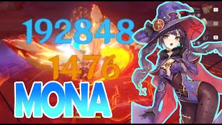 MONA VAPORIZE ELEMENTAL REACTION!!!