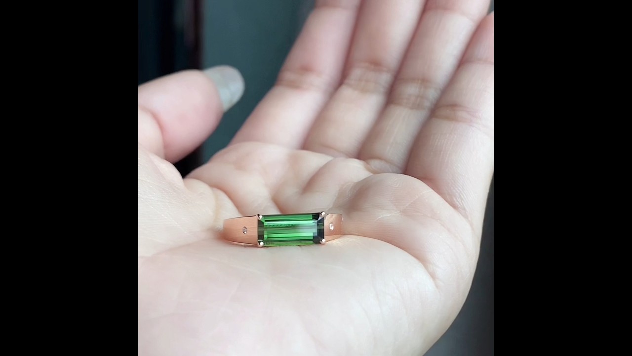 Tourmaline Gemstone Ring 