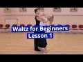 Waltz for Beginners Lesson 1 | Box Step, Closed Change