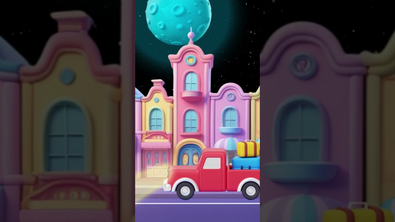 I am Moon, round and bright