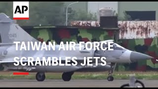 Taiwan Air Force scrambles jets on second day of China's military drills