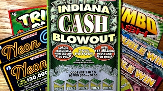 7X Hoosier Lottery Scratch Offs!