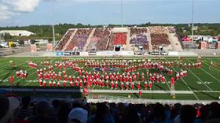 UH Spirit of Houston Marching Band at 2018 BOA Regional in Houston