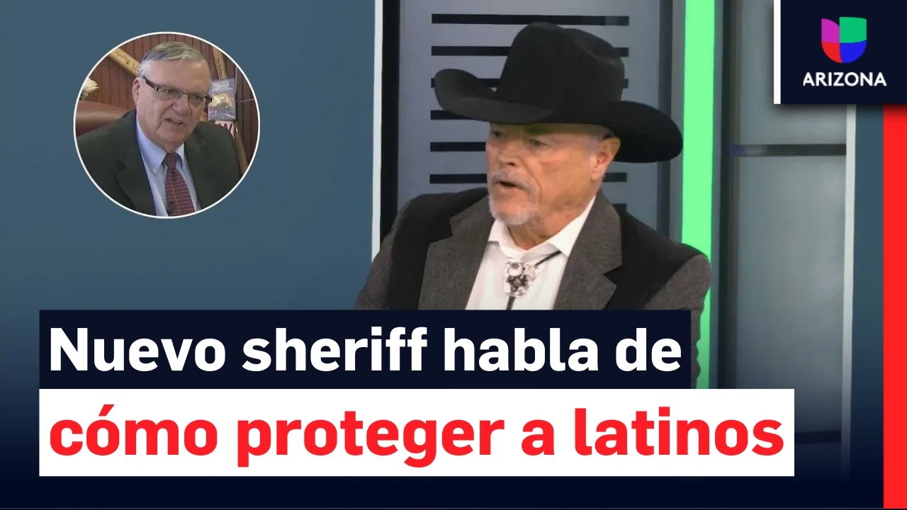 "El alguacil del pueblo": Nuevo sheriff de Maricopa habla de cómo protegerá a comunidad latina