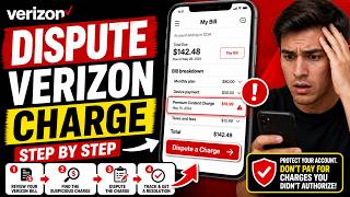 How to dispute a charge on your Verizon bill - Step by Step