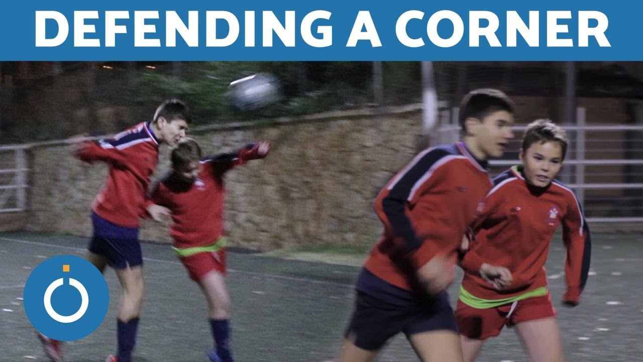 How to Defend a CORNER in Football Advice for Defenders YouTube