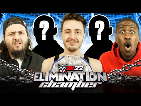 WWE 2K22 Elimination Chamber But We Draft 2 Superstars Each