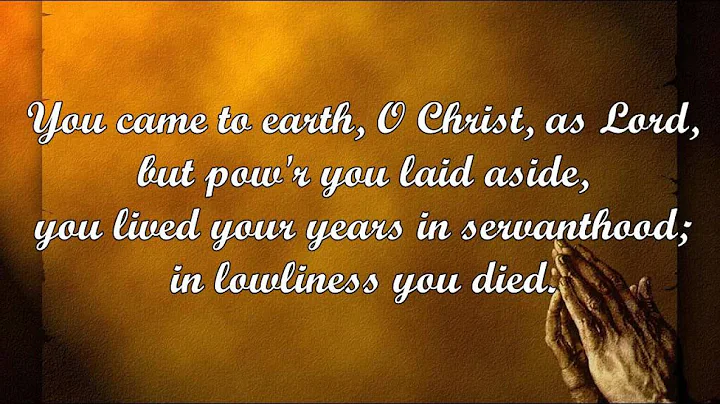 Lord, Help Us Walk Your Servant Way (Herman Stuemp...
