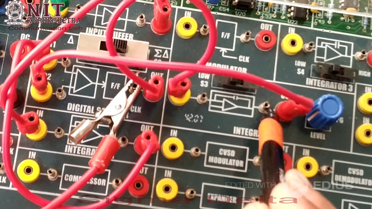 Sigma Delta Modulation and Demodulation - Digital Communication Lab