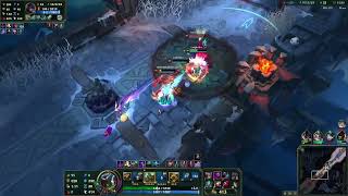 When aphelios press q on a rammus..