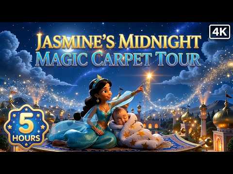 ✨ Jasmine’s Midnight Magic Carpet Tour: Mapping the Constellations Over Agrabah ✨ | Bedtime Stories