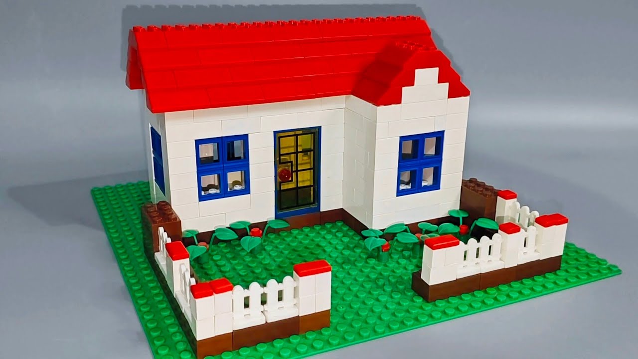 How To Build a LEGO Farm House MOC | Building Blocks Instructions | Diy ...