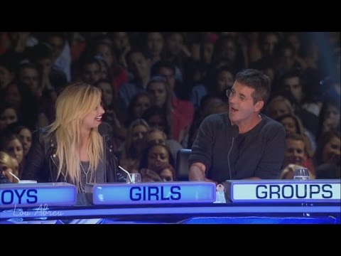 demi-lovato-and-simon-cowell---funniest-moments-on-the-x-factor---season-3-(6/8)-legendado