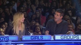 Demi Lovato and Simon Cowell - Funniest moments on The X Factor - Season 3 (6/8) LEGENDADO