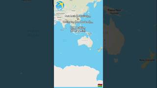 Port Louis Mauritius To Wellington New Zealand #Flight #Map #Travel #Animation #Shorts#