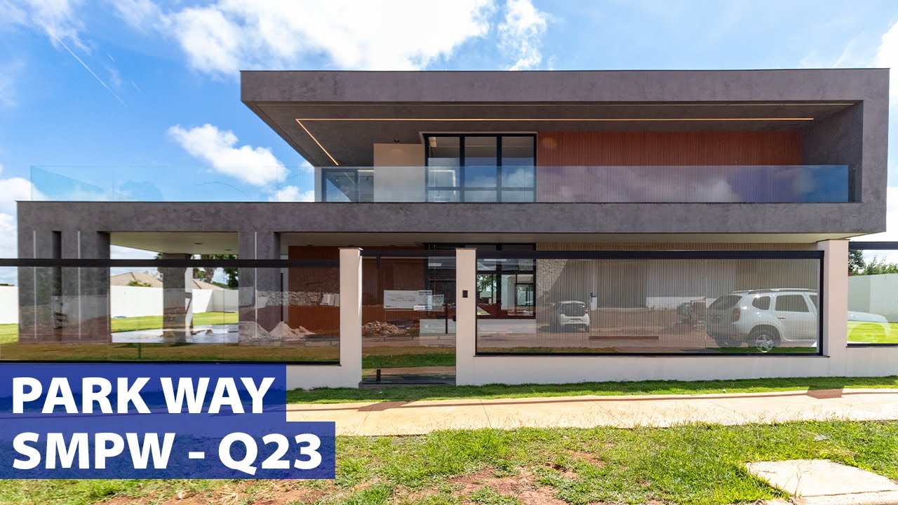 Casa moderna à venda no Park Way com 4 suítes (ACEITA FINANCIAMENTO) - Brasília/DF