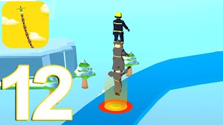 Tower Run Grow Your Tower Gameplay Walkthrough Part 12 All Levels (IOS/Android) screenshot 4