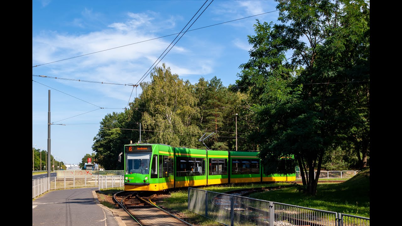 Linia 6 - Siemens Combino #513 (MPK Poznań)
