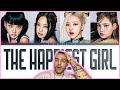 Almost cried😭 BLACKPINK &#39;The Happiest Girl&#39; I Z REACTION