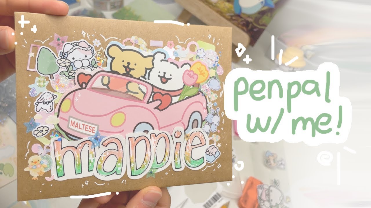 penpal with me °❀🐑🌳.ೃ࿔* cozy spring theme - THANKS FOR 100 SUBSCRIBERS!! ♡