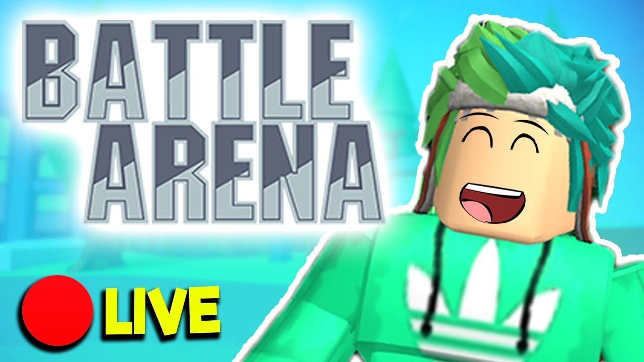 ROBLOX BATTLE ARENA EVENT! ALL ITEMS LIVE STREAM! - YouTube