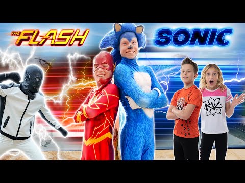 Download SONIC The Hedgehog VS The FLASH!