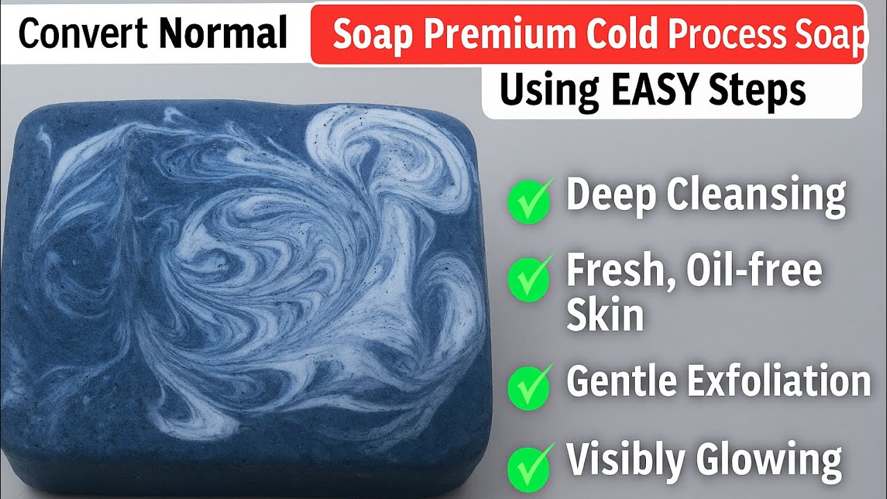 How to Make Charcoal Soap at Home | Premium Cold process Soap for Clear Skin