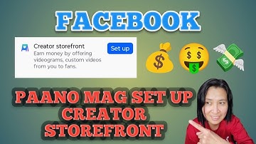 Paano mag set up ng creator storefront sa Facebook | Profile Account