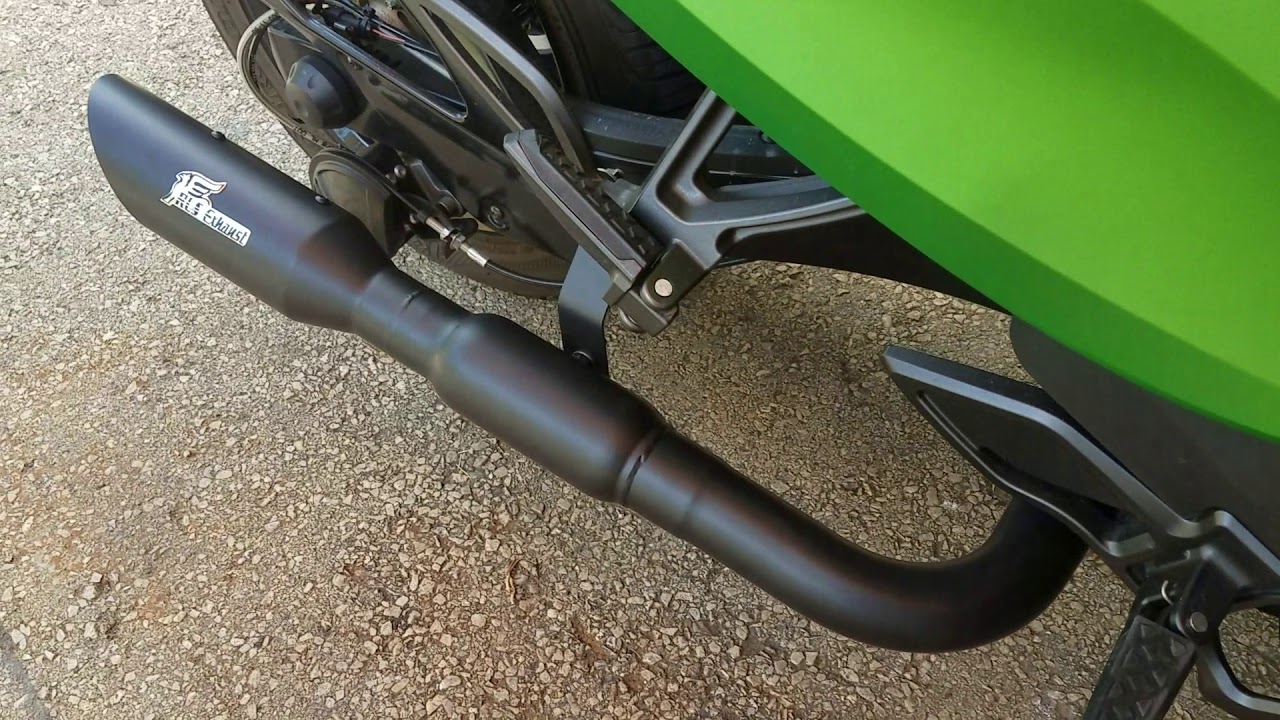 20082012 Canam Spyder exhaust RLS Exhaust Punisher Series 2 YouTube