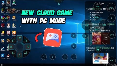 🔥New Cloud Gaming App with *PC Mode* || Handheld Cloud Computer Review🤙