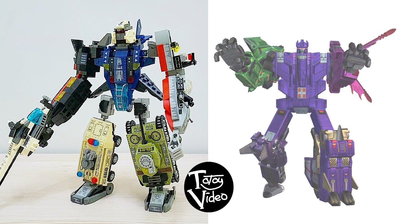 SEMBO 6 in 1 Mecha of Steel - Transformers Combiner GALVATRONUS - Lego ...