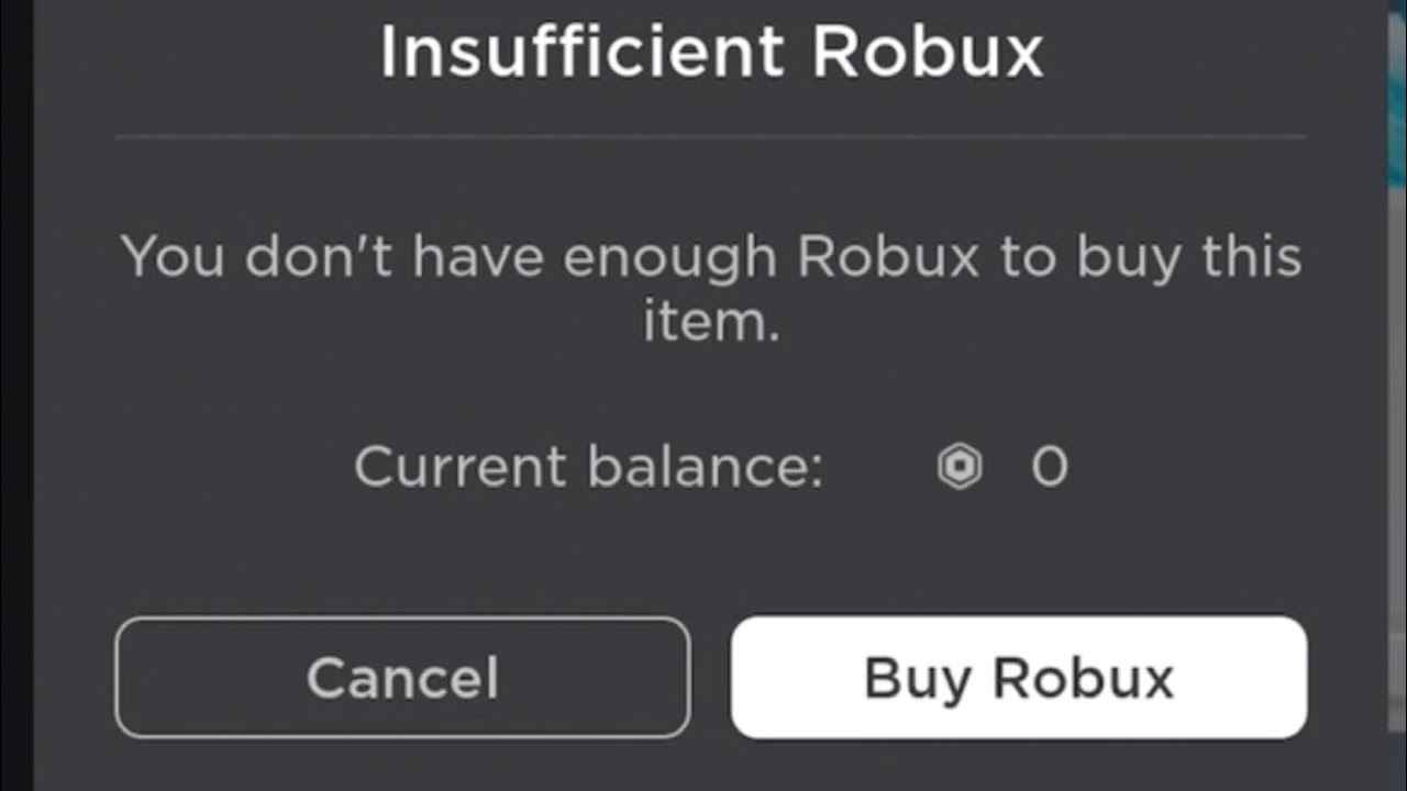 You don't have to give. - Roblox