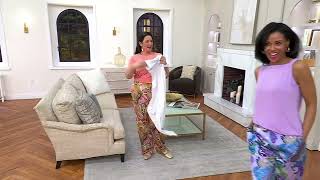 Susan Graver Every Day Liquid Knit 3/4 Sleeve Signature Shrug on QVC