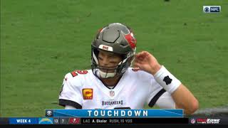 Tom Brady Throws Pick 6 | Chargers vs. Bucs | NFL