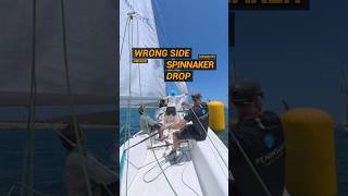 Wrong Side! ⛵️ Peninsula (02) Jams Spinnaker in the Rigging