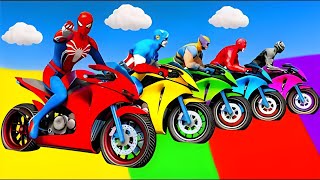 SPIDER-MAN SAVES BATMAN?! 😱 Epic Superhero Battle vs Iron Man & Venom! 🔥🎮 screenshot 2