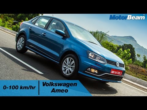 Volkswagen Ameo 0-100 km/hr Of All Powertrains | MotorBeam