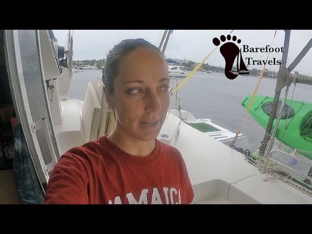 SURVIVING Hurricane Nicole in Florida (S4 E30 Barefoot Travels)