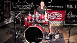 Greenbrier Percussion - Sonor Essential Force Stage 3 Amber Fade Drum Demo