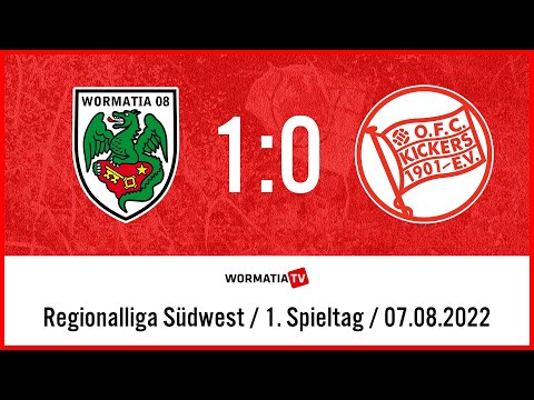 Wormatia Worms - Kickers Offenbach 1:0 (07.08.2022)