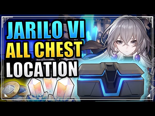 ALL Chests Locations for Jarilo VI Honkai Star Rail ALL Treasures