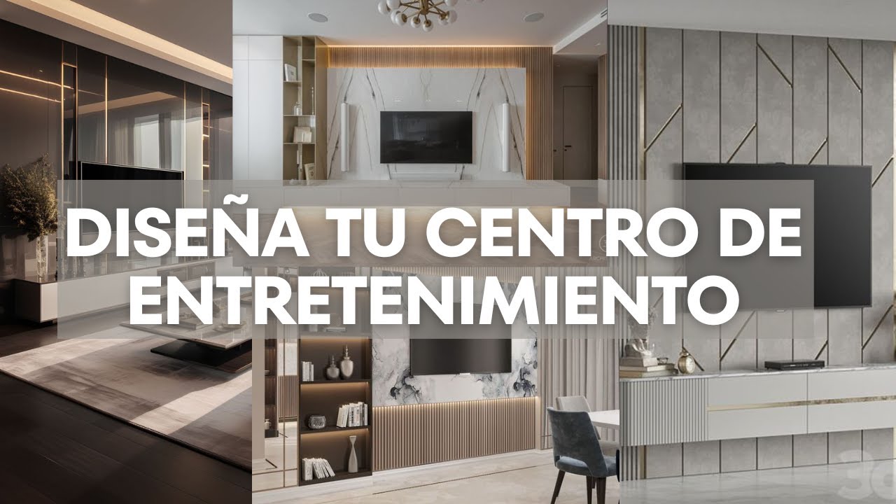 80 Ideas Creativas de Diseño para Centros de Entretenimiento en tu ...