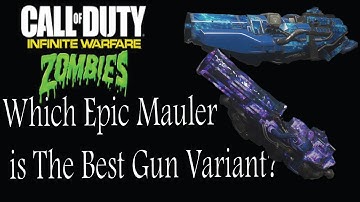 Which Epic Mauler Mammoth or Sentinel for Zombies Call of Duty Infinite Warfare Best Gun Variant