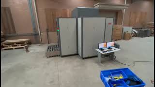 X ray Scanner; x ray cargo scanner for civil aviation cargo pallet security inspection use. 150180D