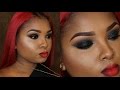 Black Glitter Smokey Eye - Full Face Tutorial