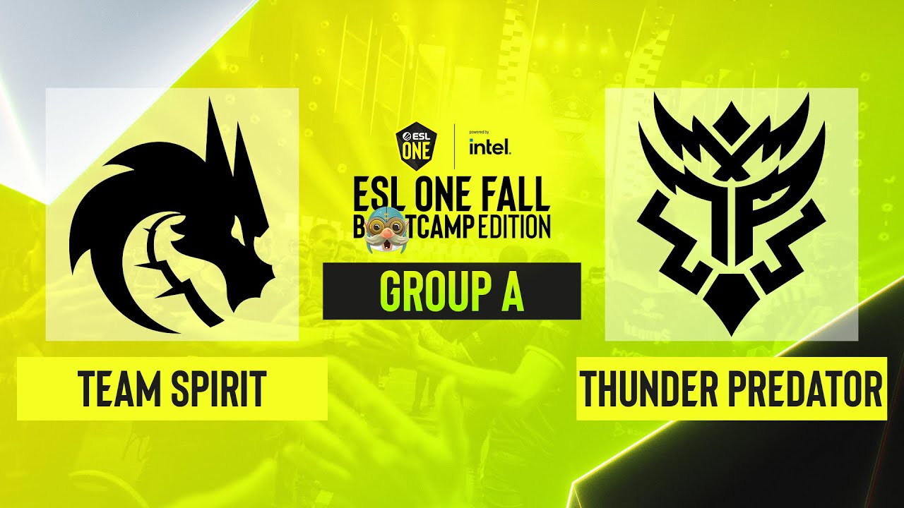 Dota2 - Thunder Predator vs. Team Spirit - Game 2 - ESL One Fall 2021 - Group B