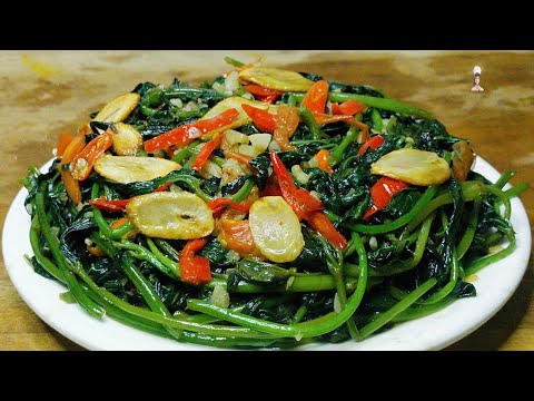 Tumis Daun Ubi Jalar Enak Dan Mudah